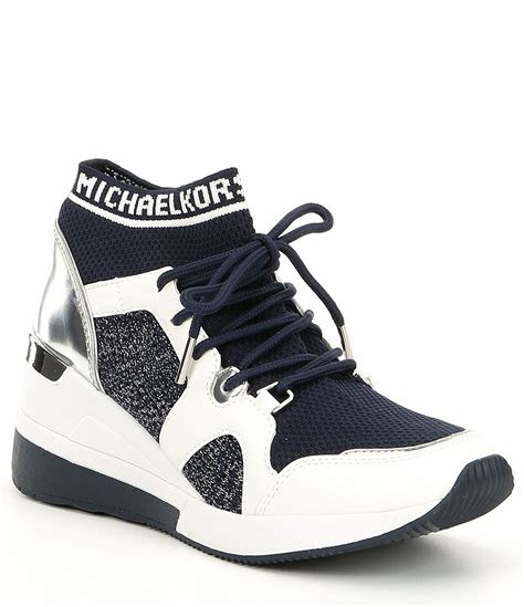 michael kors sneakers blue|michael kors sneaker outlet.